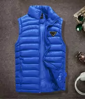 emporio armani mountain doudoune sans manche hiver zipper Tasche blue